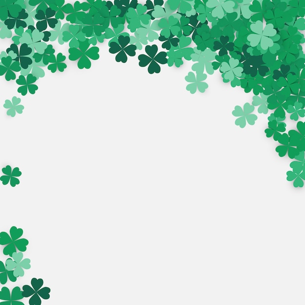 Happy st. patrick's day hintergrund.