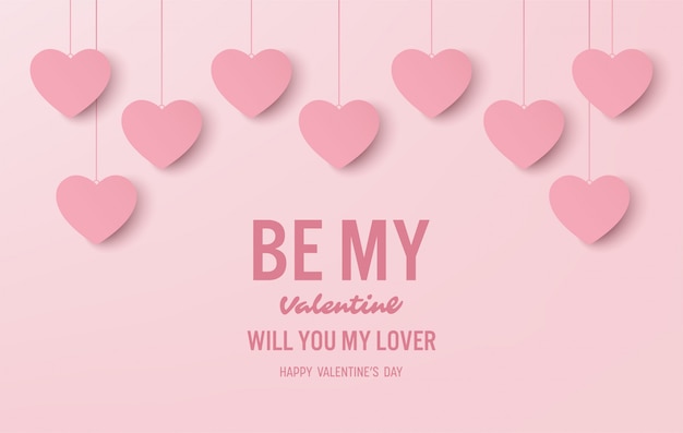 Happy Valentinstag Banner