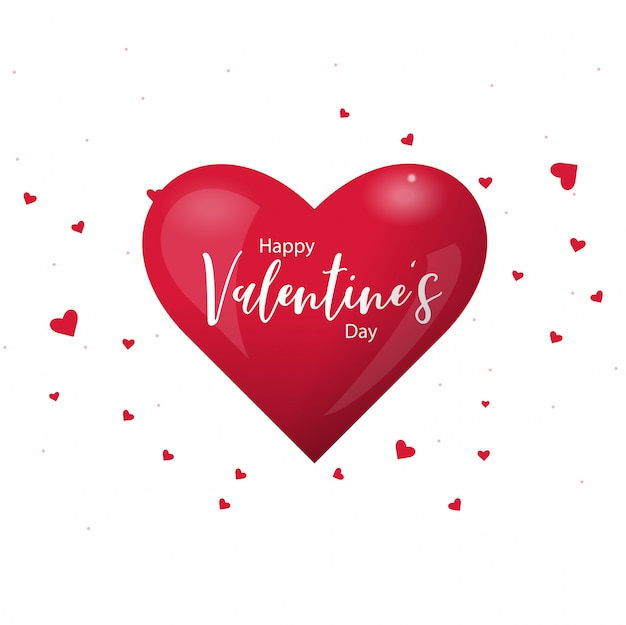 Happy Valentinstag Hintergrund