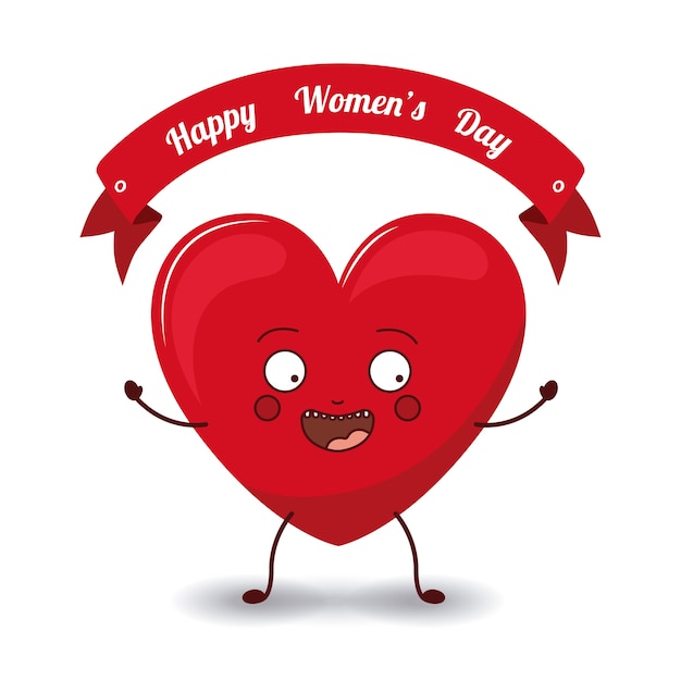 Happy womens tag design