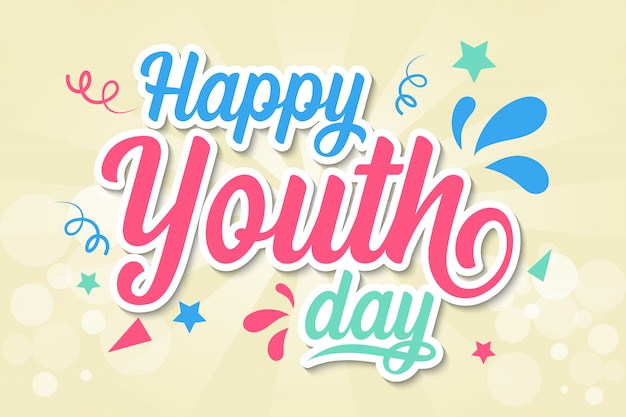 Happy youth day veranstaltung