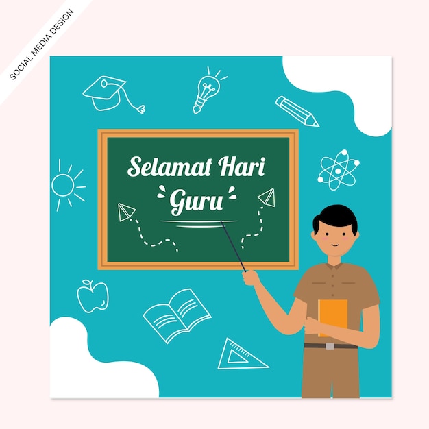 Hari guru nasional instagram-post-sammlung