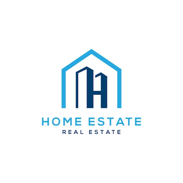 Haus immobilien logo-design-vektor-vorlage