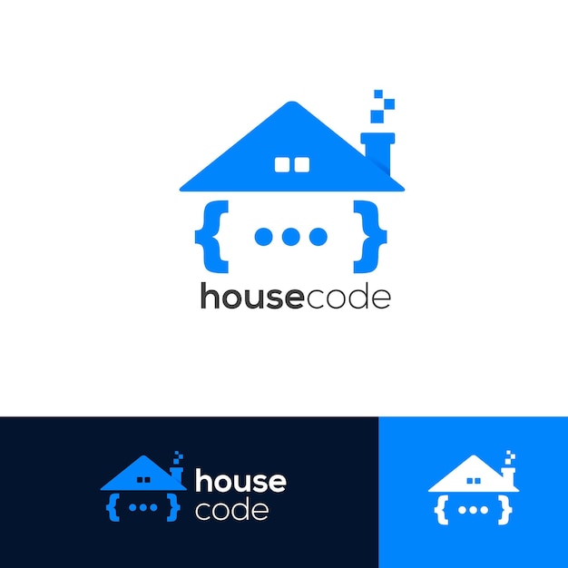 Hauscode-logo-vorlage