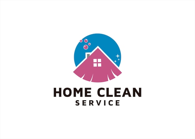hausreinigungsservice logo design auftragnehmer geschäft