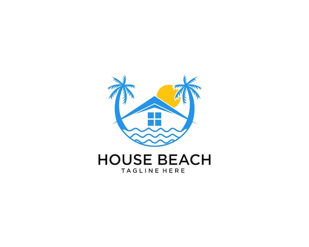 Hausstrand-logo-design