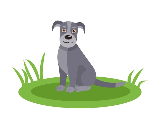 Haustiere Schöne Hund Vektor Ikonen Illustration Hund Silhouette auf weißem Hintergrund eps png Hund Vektor