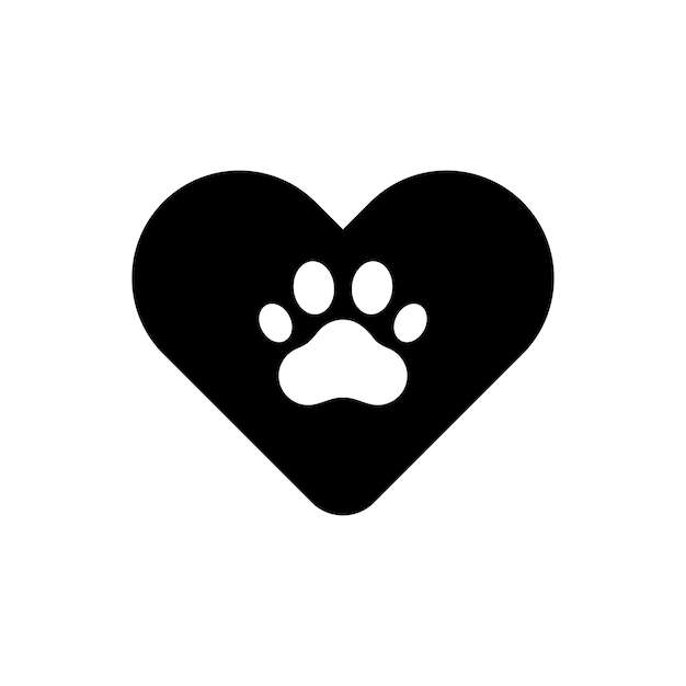 Haustierfreundliches Symbol Aufkleber Etikett oder Emblem Best Pet Friendly Icon Vektor f