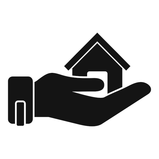 Hausverkäufer-Agent-Symbol einfacher Vektor Call-Center-Service-Unterstützung