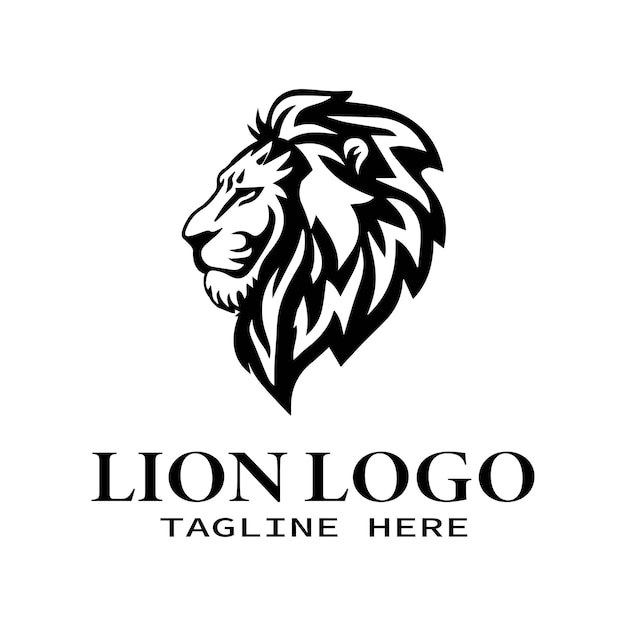 Head Lion Mähne Teil Logo