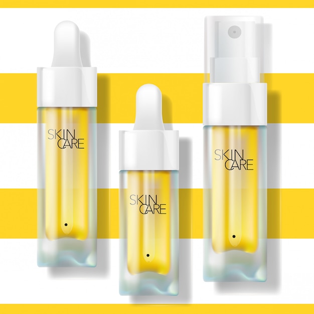 Health / Beauty Tropfflasche und Sprühflasche