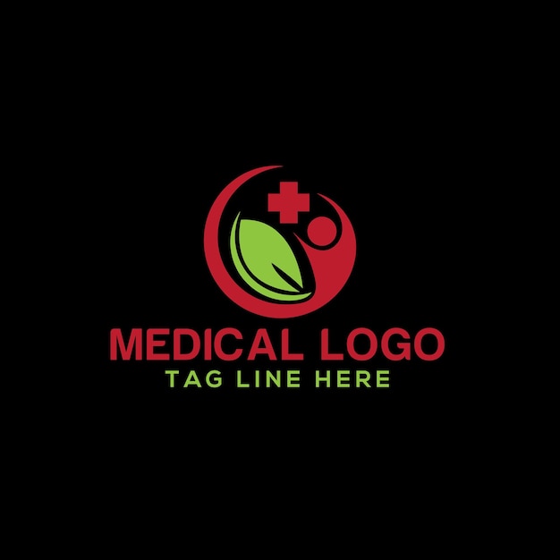 Health care und plus symbol logo vorlage