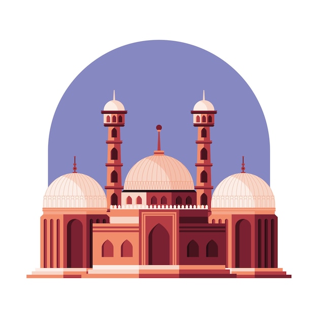 Heilige muslimische Moschee