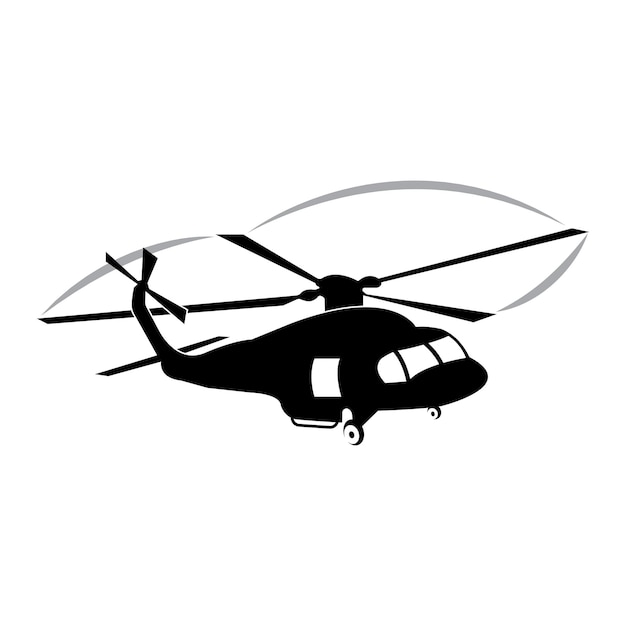 Vektor helikoptervektor-symbol