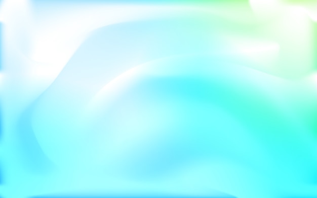 Hellblauer grüner Vektorhintergrund mit abstrakten Kreisen