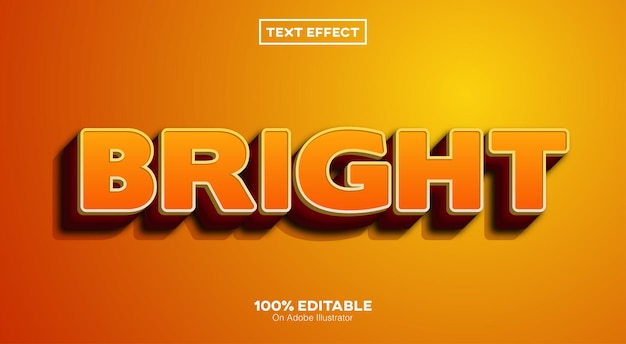 Heller 3D-Texteffekt