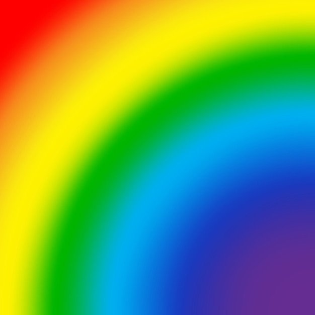 Heller Regenbogen-Gradient Lebendiges Farbspektrum Glatter Vektor-Hintergrund Vielfarbiges Muster