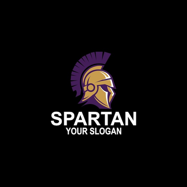 Helm des spartanischen Gladiators Römer oder griechischer Krieger Ritter Vektormaske Wappen Ikon Trojaner Spartacus