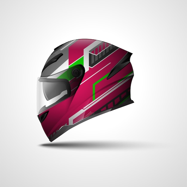 Helm Rennsport Wrap Design