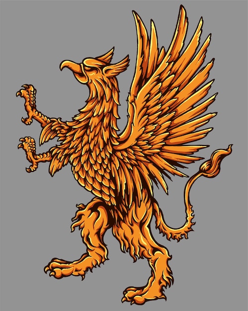 Vektor heraldik-adler