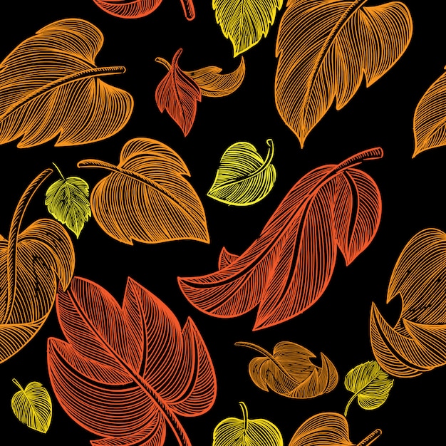Herbst gelbe Blätter