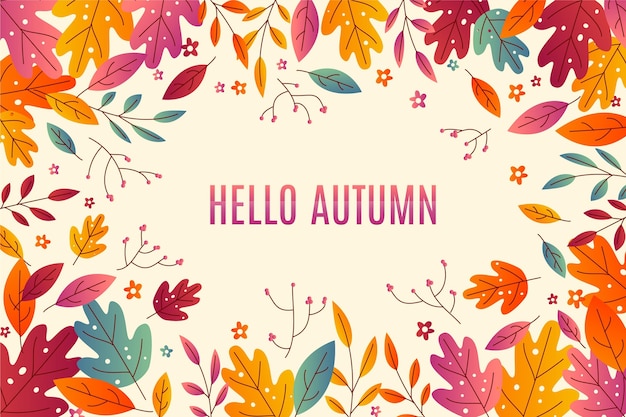 Herbst verlässt Hintergrund