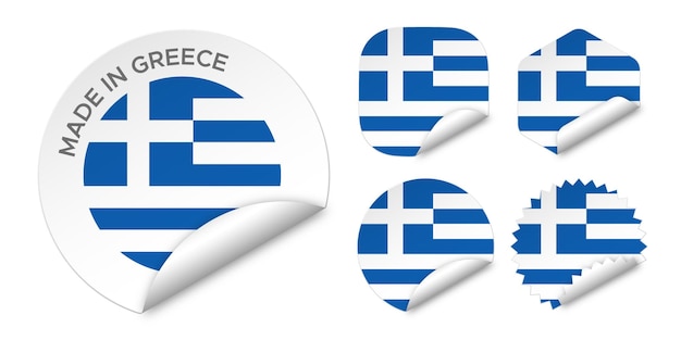 Aufkleber Griechische Flagge 