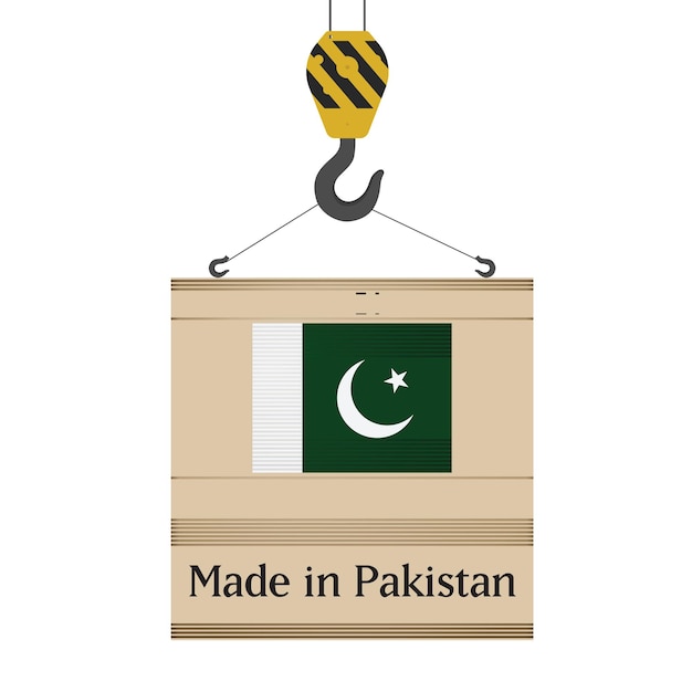 Hergestellt in Pakistan-Box