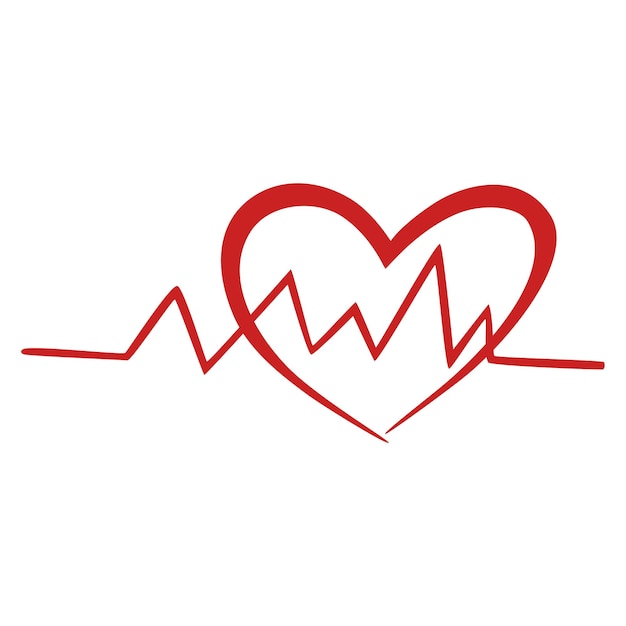 Herz und Liebe Herz zum Valentinstag Urlaub aller Liebenden Valentinstag 2021 14. Februar Rotes Symbol Flaches Design Vektorhandzeichnungsillustration