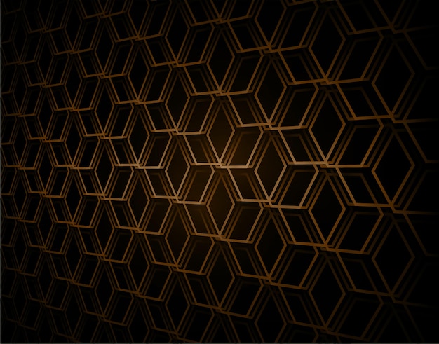 Hexagonwabenrasterpixelvektorhintergrund