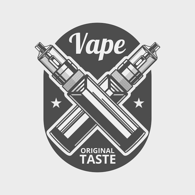 High-end-stiftform moderner elektro-vape-vektorillustrationjpg