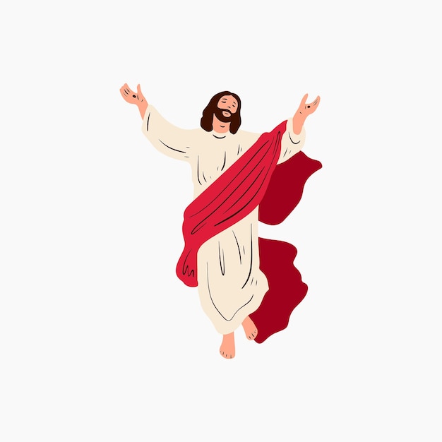 Himmelfahrt Jesu Illustration