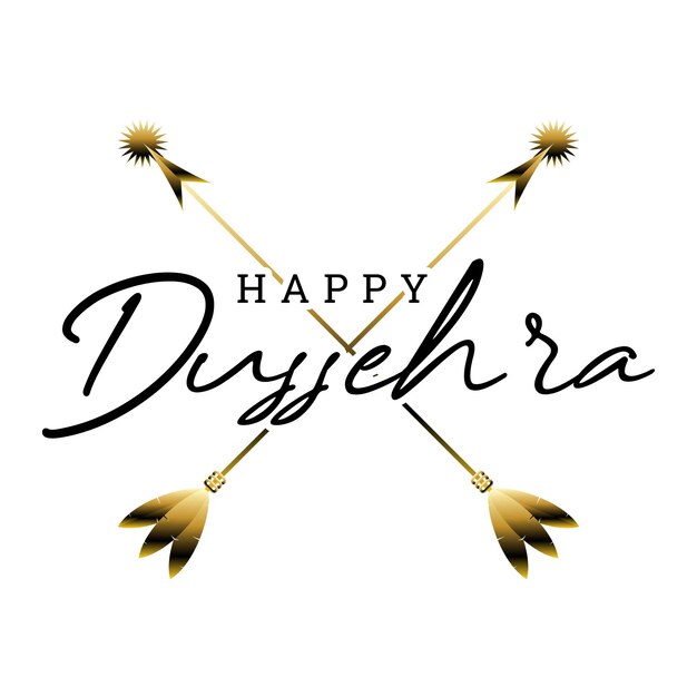 Vektor hindu-festival-feiertag vijayadashami dussehra, vektorillustration