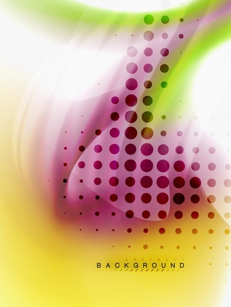 Hintergrund abstrakte Farbflussflüssigkeit Design