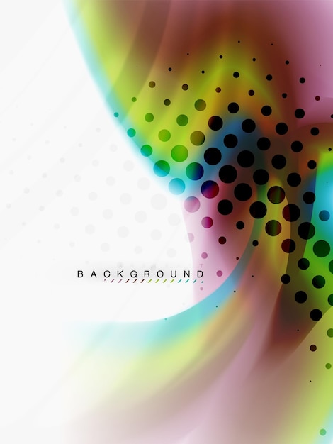 Hintergrund abstrakte flüssige Farben Design