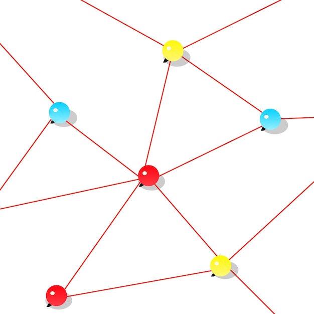 Hintergrund. abstraktes konzept von netzwerk, social media, internet, teamarbeit, kommunikation