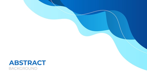 Hintergrund biru keren dan kosong abstrakt für eine Powerpoint-Design-Vorlage ppt