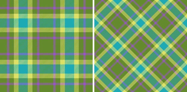 Hintergrund-check-tartan-muster, nahtloser karostoff, textilstruktur, vektor