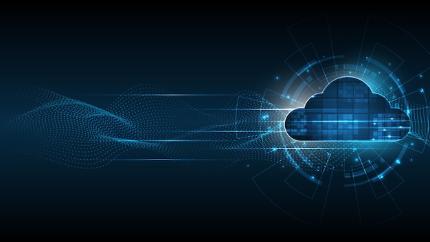 Hintergrund der Cloud-Computing-Speichertechnologie, Innovationskonzept für digitale Datendienste