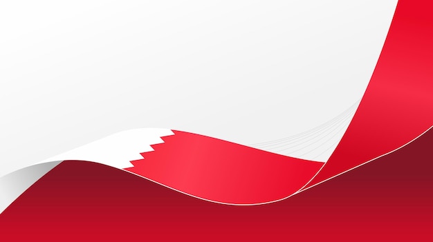 Vektor hintergrund der feier zum nationalfeiertag von bahrain