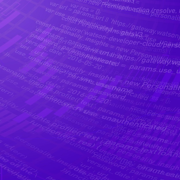 Hintergrund der gelben Programm-Code-Diagramme