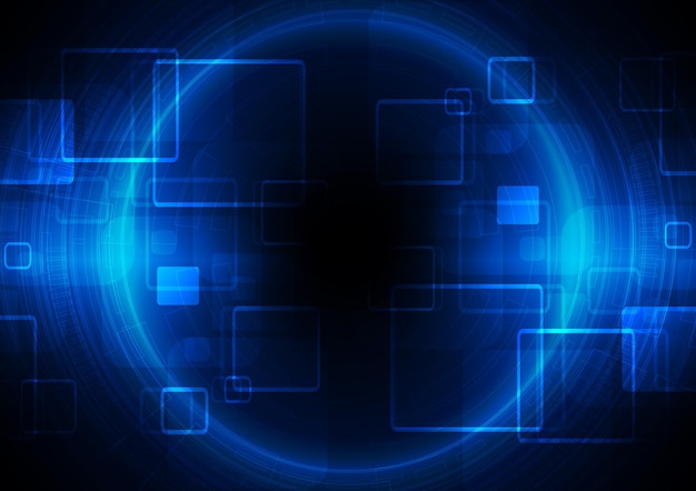 Hintergrund der schaltungstechnologie mit high-tech-digitaldatenverbindungssystem und elektronischem computerdesign