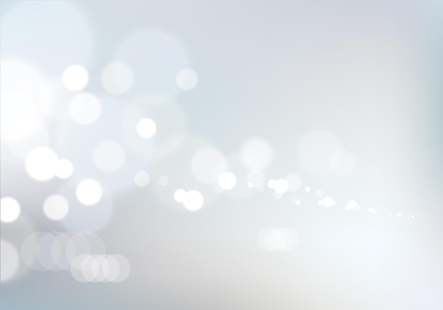 Hintergrund der unscharfen Lichter. Textur mit Bokeh-Effekt. Schöne abstrakte Vektorgrafik. Feiertage magisches festliches glänzendes Thema.