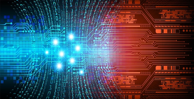 Hintergrund des Konzepts der Cyber-Schaltung für die Zukunftstechnologie