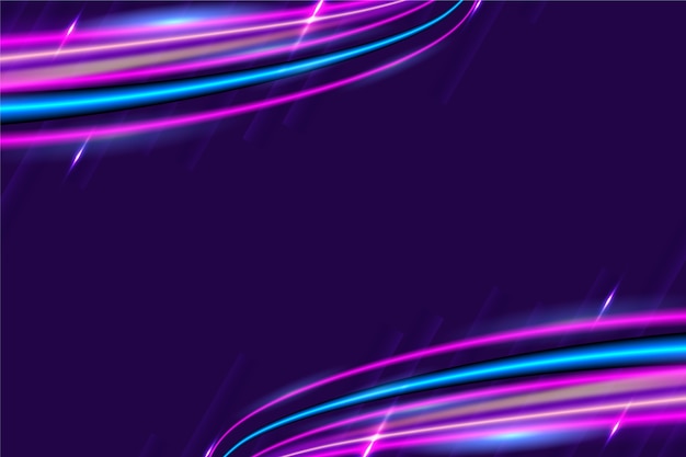 Hintergrund des Neonlichtgradienteneffekts