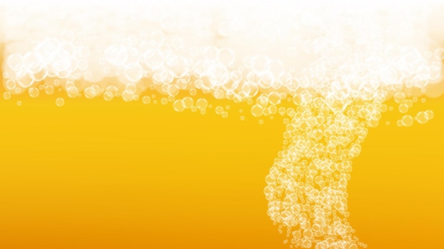 Hintergrund des Oktoberfests Bierschaum Craft-Lager-Splash