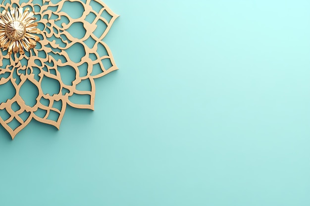 Hintergrund im islamischen arabischen Stil mit Copy-Raum für den Text