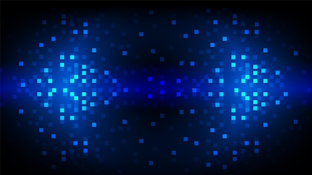 Hintergrund in der Schaltkreistechnologie mit Hitech-Digital-Datenverbindungssystem und Computer-Elektronik-Design