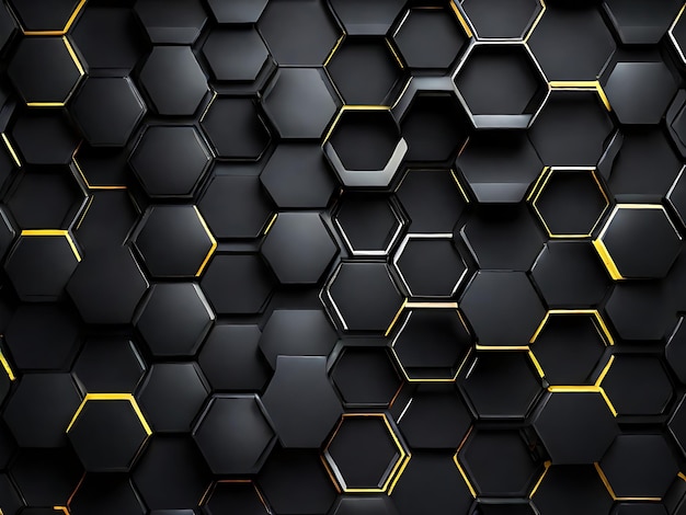 Hintergrund in hexagonaler form
