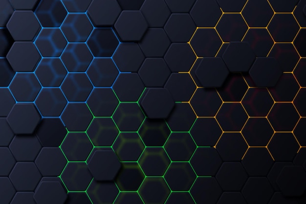 Hintergrund iridescent leuchtend Muster tessellierend ineinander verknüpft Elegant suave